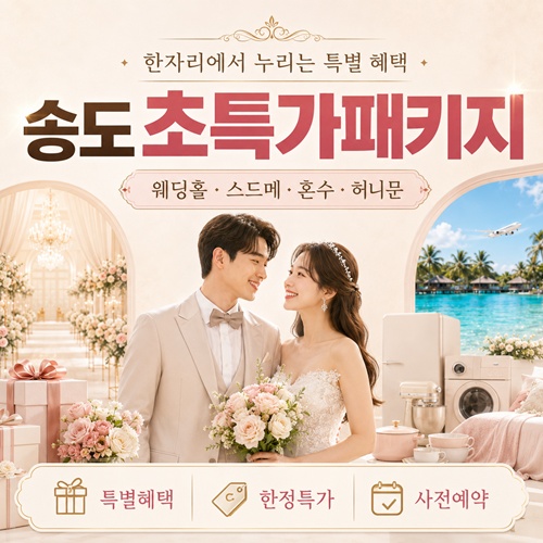 송도 초특가 패키지